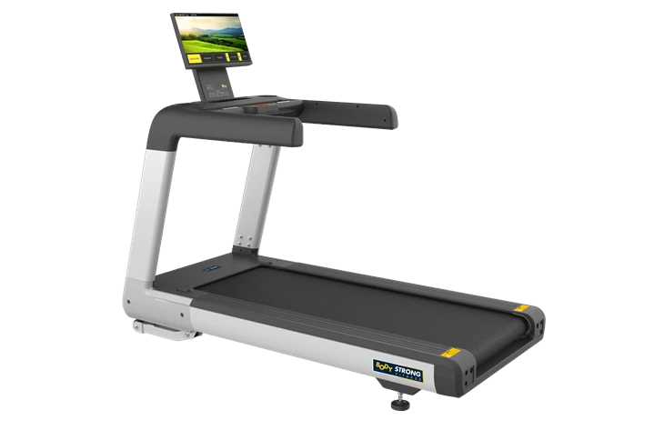Treadmill Pencerminan Layar LCD Gym Komersial Kebugaran Kuat Tubuh 2026